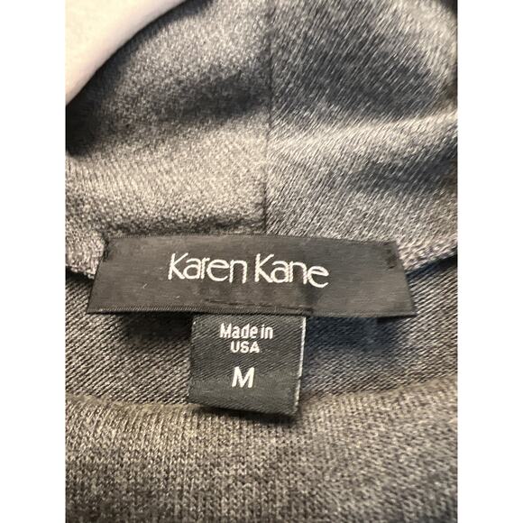 Karen Kane Women’s Long Sleeve Comfort Cowl Neck Pullover Sweater Size M Gray - Picture 2 of 6